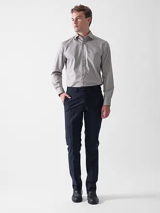OLYMP | Hemd Modern Fit | hellbraun